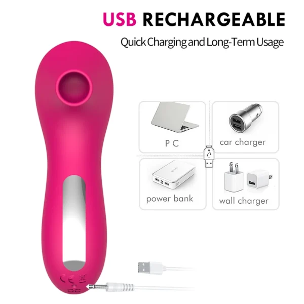 Clit Sucker Vagina Sucking Vibrator Female Clitoris Vacuum Stimulator ​Nipple Sexy Toys for Adults 18 Women Masturbator Product - Image 5