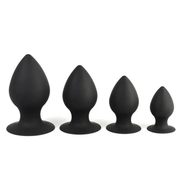 New S/M/L/XL Comfortable Silicone Anal Plug Suction Cup Big Butt Plug,Anal Dilator Huge Anal Toys for Women Anus Adult Games - Image 2