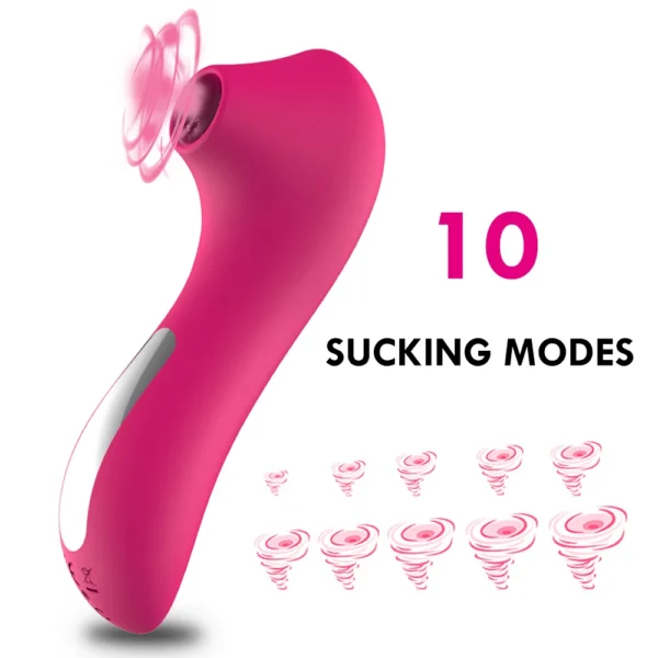 Clit Sucker Vagina Sucking Vibrator Female Clitoris Vacuum Stimulator ​Nipple Sexy Toys for Adults 18 Women Masturbator Product - Image 2