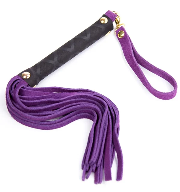 Fun products black SM bound whip bound toy flirting loose whip round nail handle tycoon gold hook alternative - Image 5