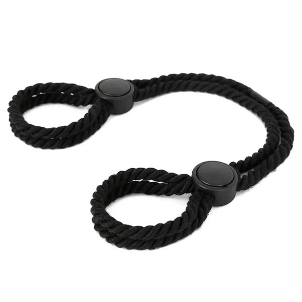 Adjustable Rope Handcuffs for Couples, Soft Bondage Restraints, SM Bedroom Play Accessories - Image 3