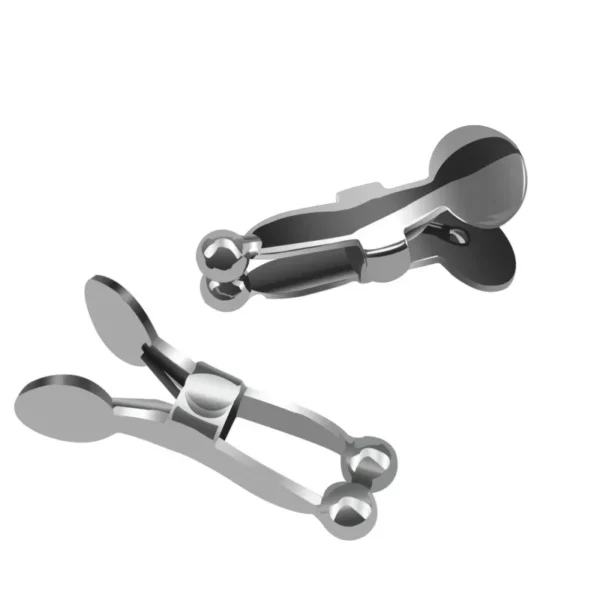 Stainless Steel Nipple Clamps - Bondage Accessories for Adults 18+ - Image 2