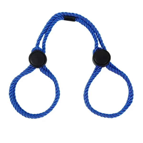 Multi Functional Soft Silk Rope Handcuffs for Couple Wristband Buckle Bracelet Adult Bondage Toys - Image 3