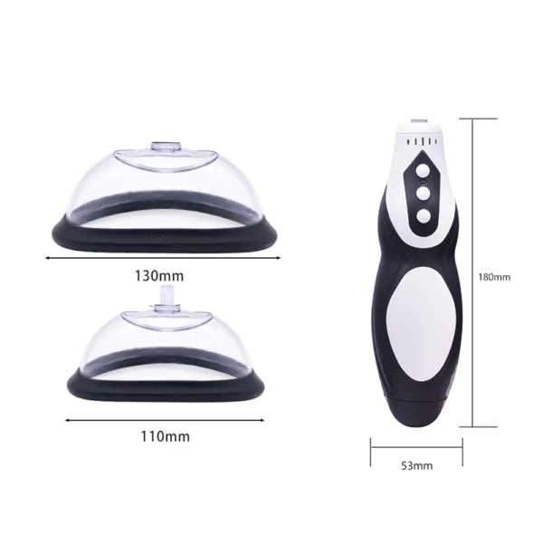 New Electric Pussy Pump Vagina Clitoris Sucker Breast Messager for Women Clit Vibrator Remote Nipple Enlarge Vacuum Pump Cover - Image 6