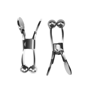 Stainless Steel Nipple Clamps - Bondage Accessories for Adults 18+